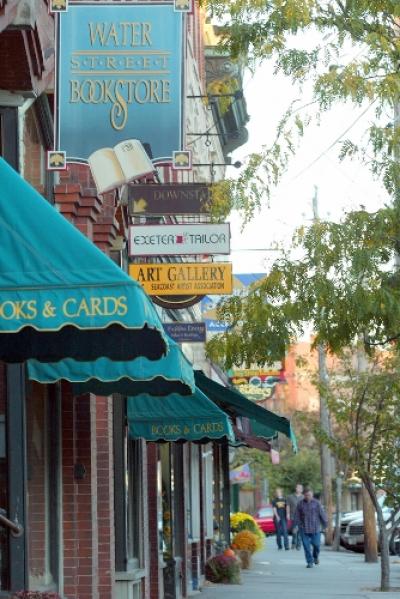 Water Street, downtown Exeter
