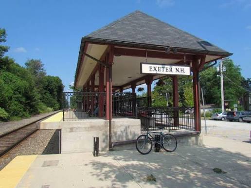 The Amtrak Downeaster station on Lincoln Street
